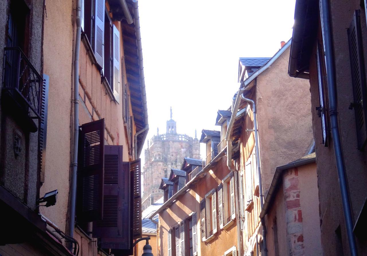 Hotel du Clocher Rodez Exterior foto
